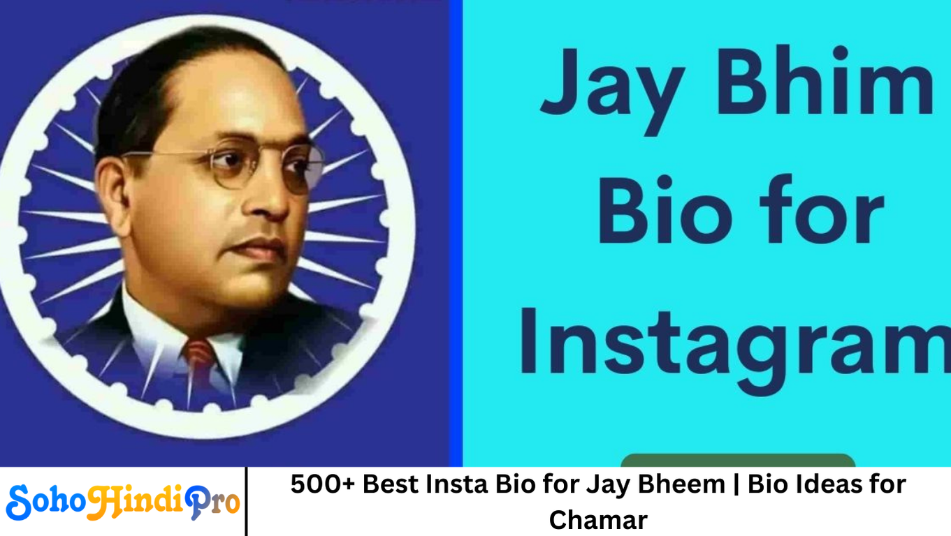 500+ Best Insta Bio for Jay Bheem | Bio Ideas for Chamar