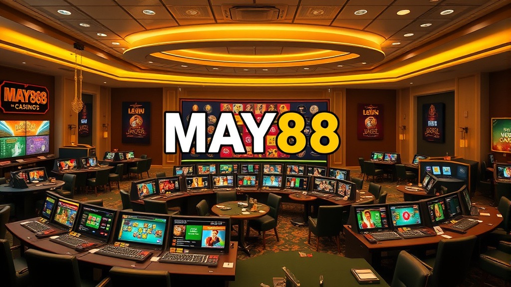 Khám phá casino online MAY88 – Địa chỉ uy tín mang đến trải nghiệm đỉnh cao cho game thủ Việt